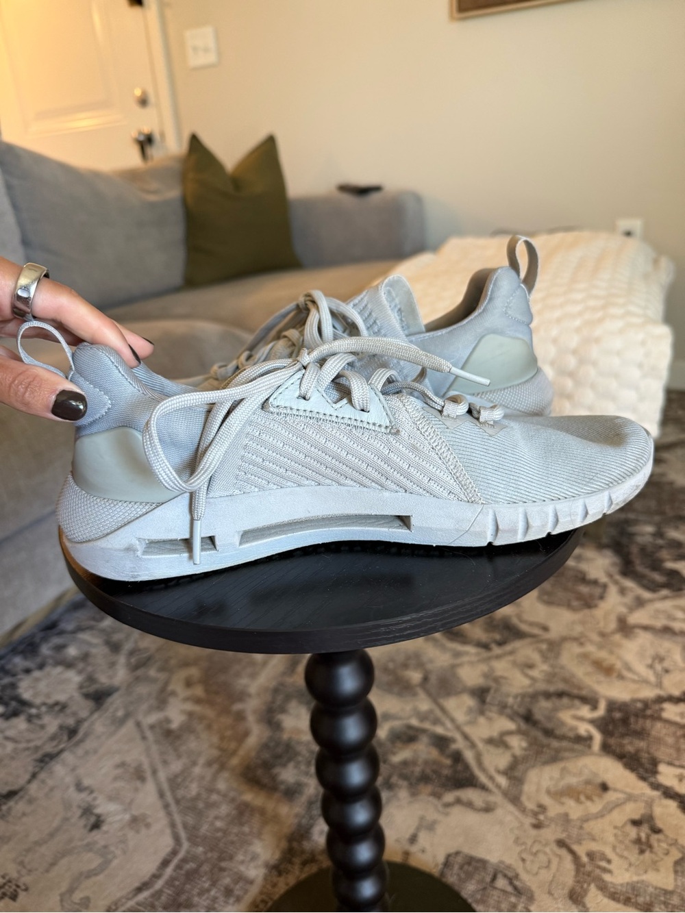 Under Armour HOVR SLK EVO mens Sneaker Mod Grey Sz 8 - Picture 4 of 8